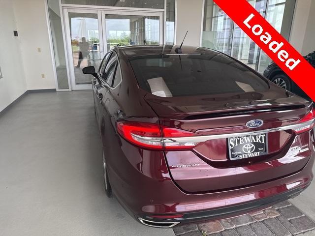 used 2017 Ford Fusion car, priced at $16,177