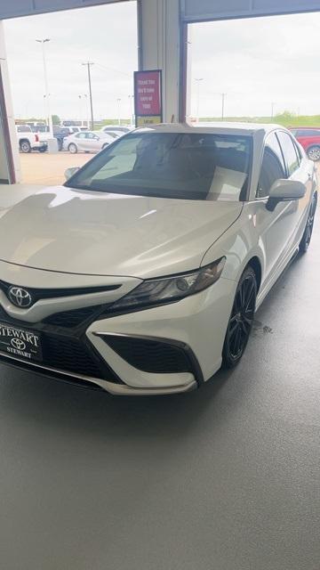 used 2021 Toyota Camry car, priced at $27,757