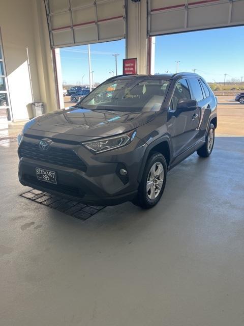 used 2021 Toyota RAV4 Hybrid car, priced at $31,477