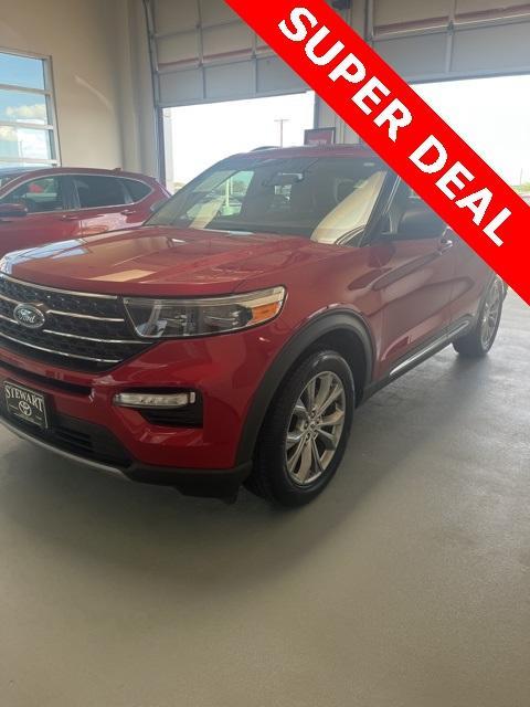 used 2022 Ford Explorer car, priced at $30,250