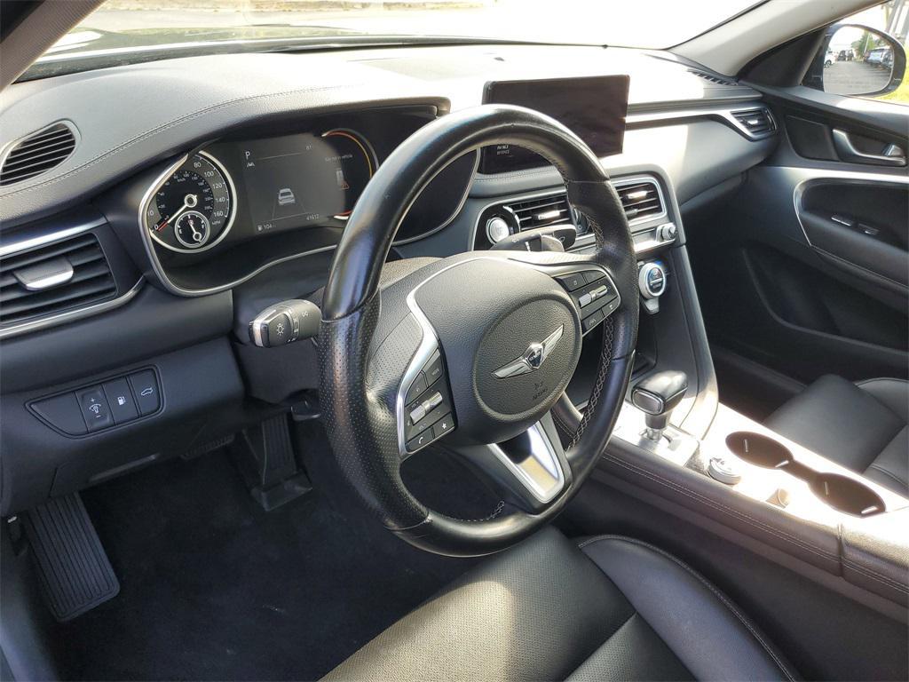 used 2022 Genesis G70 car, priced at $25,847