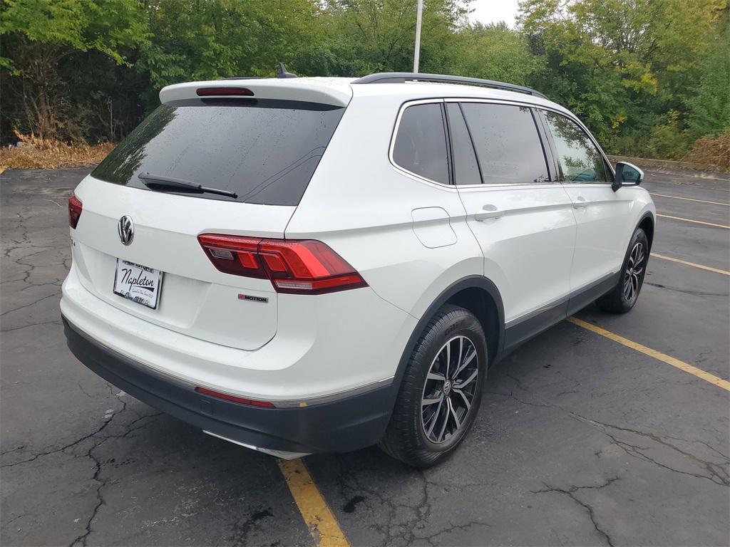 used 2021 Volkswagen Tiguan car, priced at $18,500