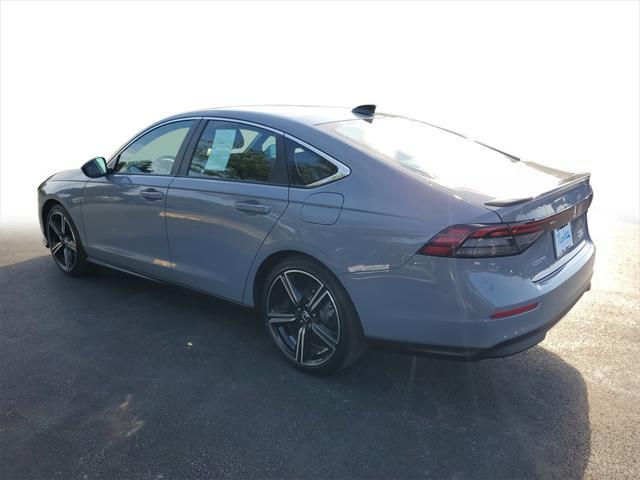 used 2023 Honda Accord Hybrid car, priced at $27,497