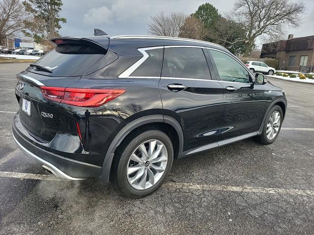 used 2021 INFINITI QX50 car, priced at $24,997