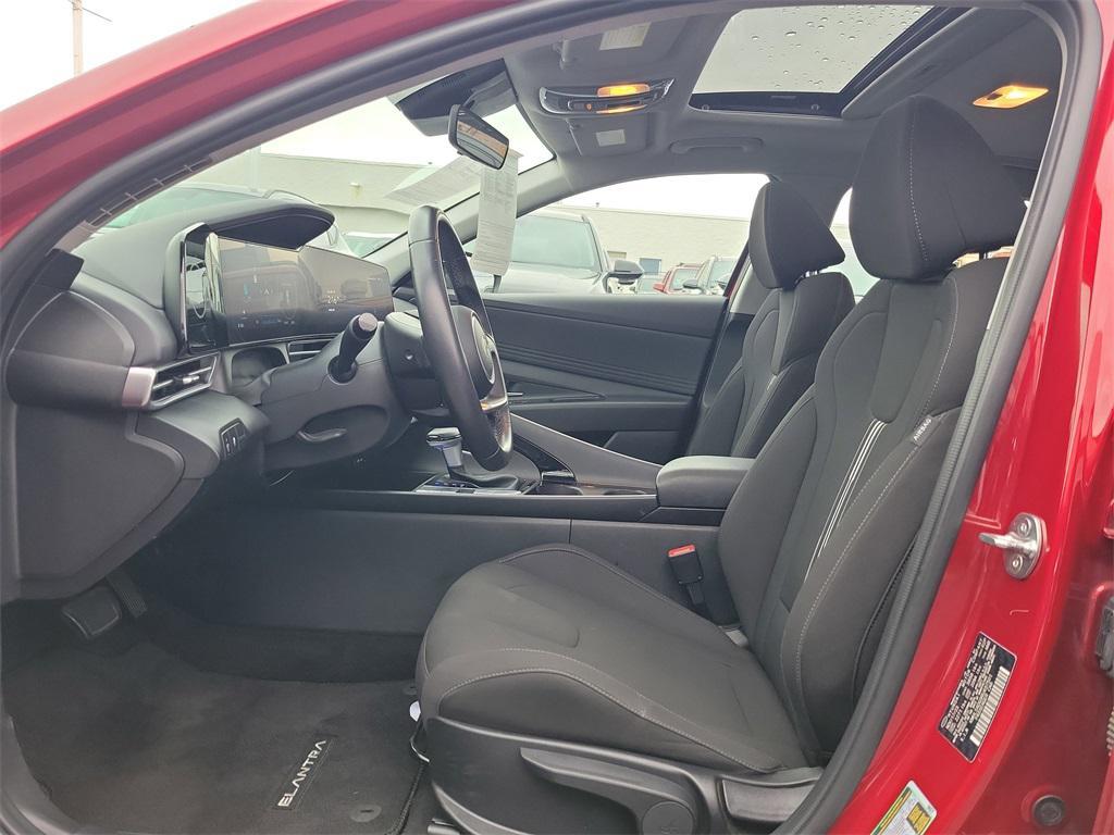 used 2024 Hyundai Elantra car, priced at $18,500