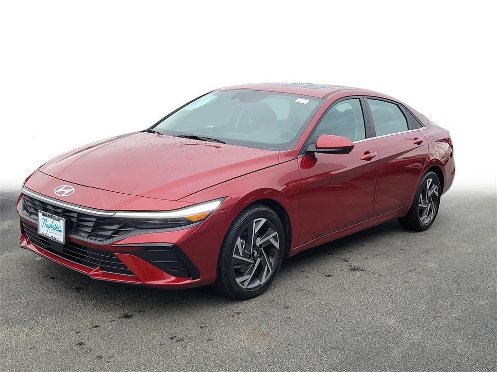 used 2024 Hyundai Elantra car, priced at $18,500