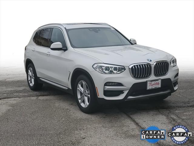 used 2021 BMW X3 car, priced at $26,697