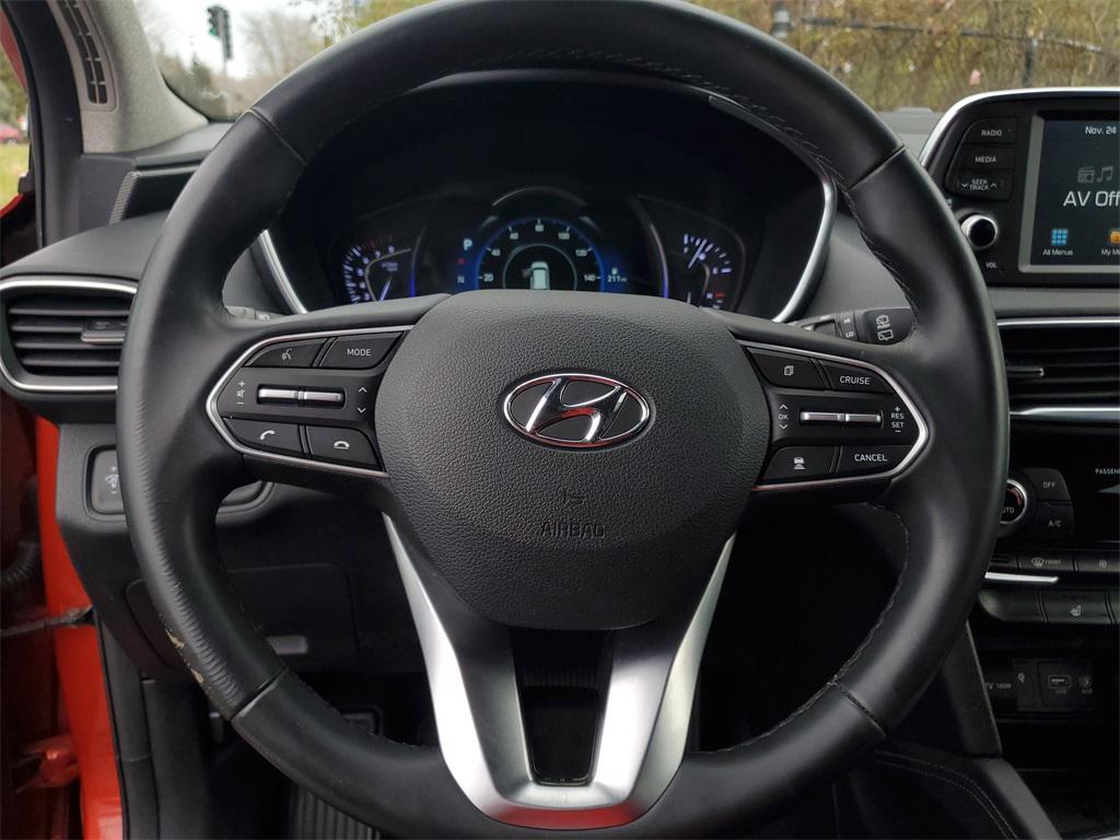 used 2020 Hyundai Santa Fe car, priced at $14,500