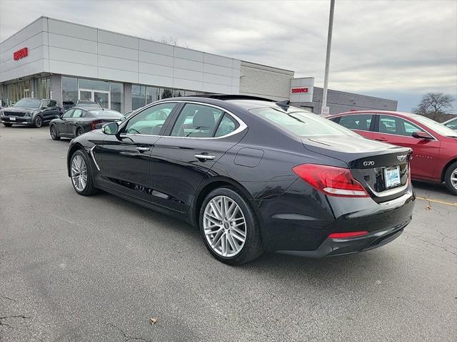 used 2021 Genesis G70 car, priced at $26,547