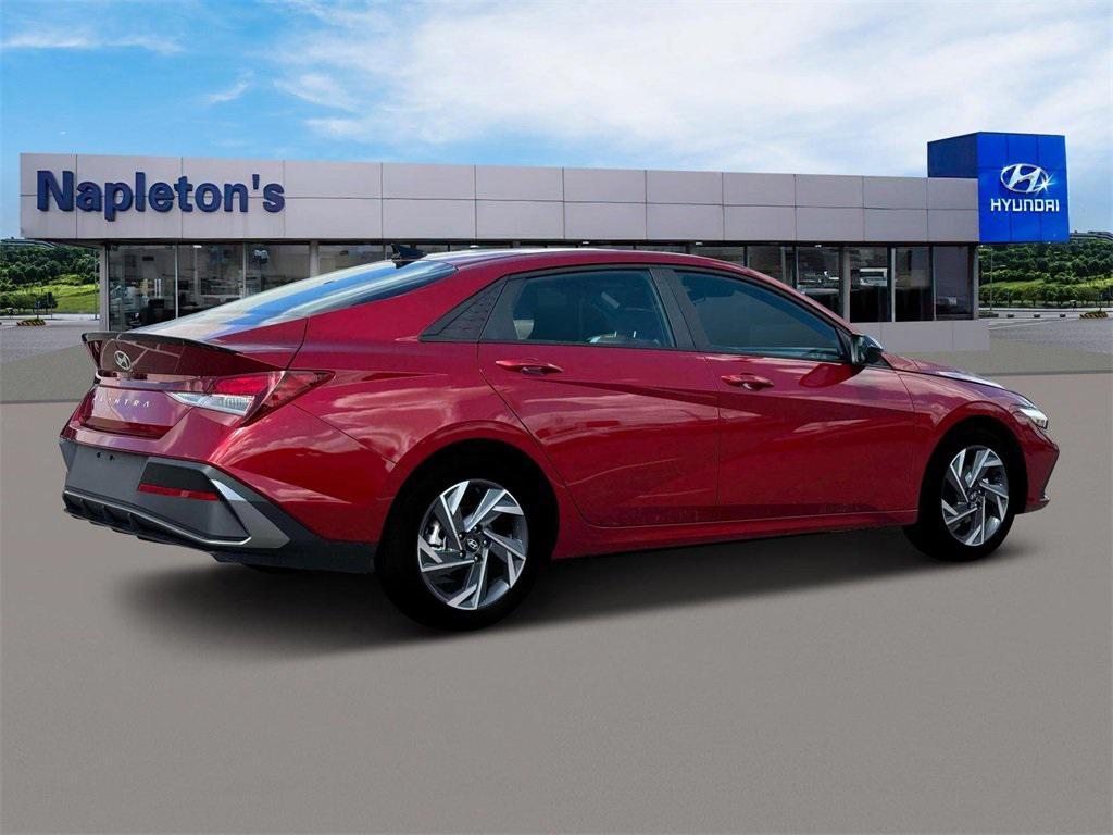 new 2025 Hyundai Elantra car, priced at $22,707