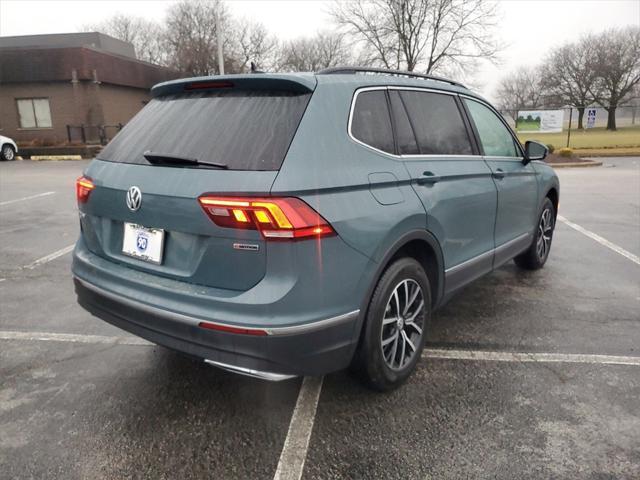 used 2021 Volkswagen Tiguan car, priced at $18,427