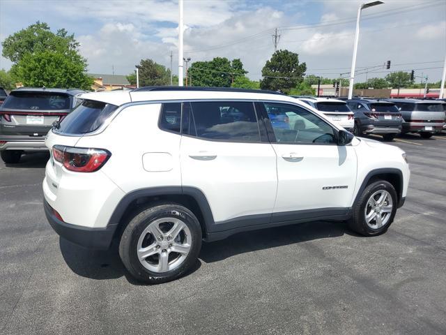 used 2023 Jeep Compass car, priced at $19,997