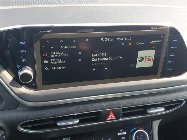 used 2023 Hyundai Sonata Hybrid car, priced at $21,997