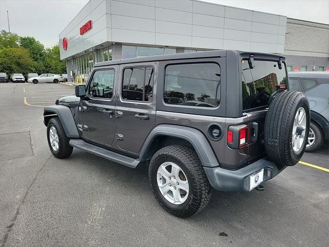 used 2020 Jeep Wrangler Unlimited car, priced at $24,797