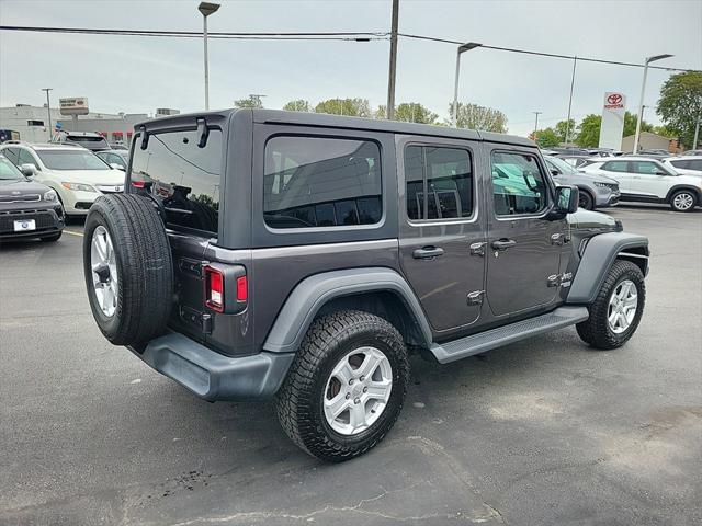 used 2020 Jeep Wrangler Unlimited car, priced at $24,797