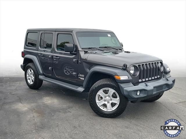 used 2020 Jeep Wrangler Unlimited car, priced at $24,797