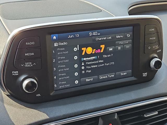 used 2019 Hyundai Santa Fe car, priced at $17,194