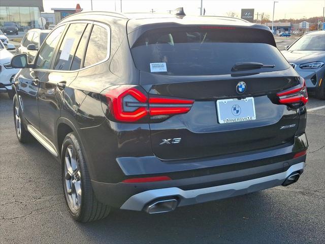 used 2022 BMW X3 car, priced at $33,635