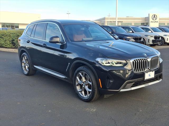 used 2022 BMW X3 car, priced at $33,635