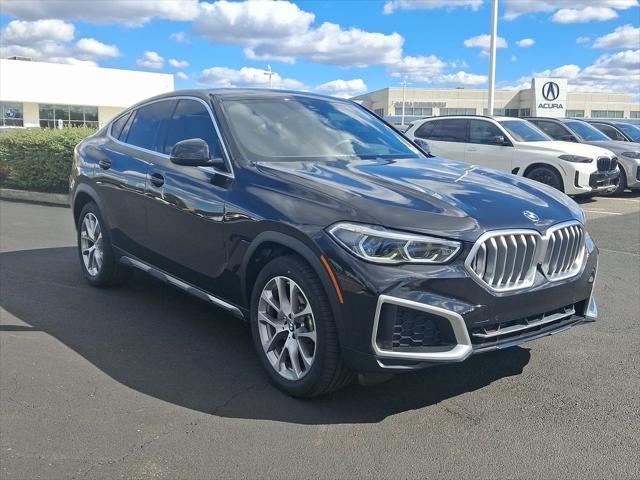 used 2022 BMW X6 car, priced at $59,418