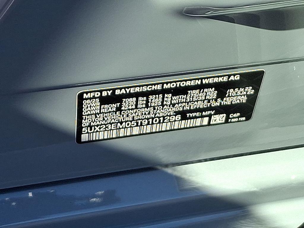 new 2026 BMW X7 car, priced at $99,575
