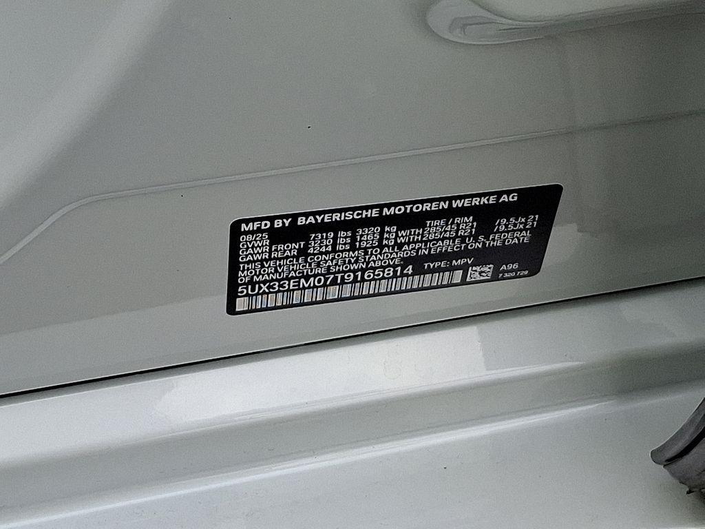 new 2026 BMW X7 car, priced at $124,825