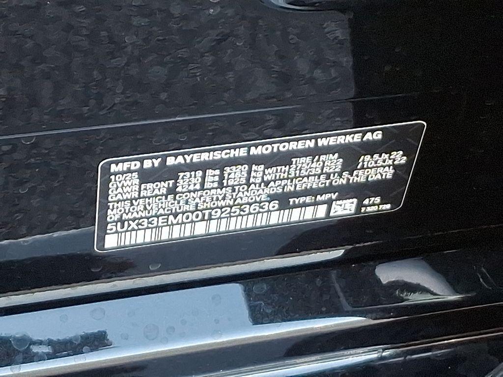 new 2026 BMW X7 car, priced at $123,665