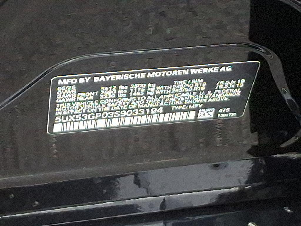 used 2025 BMW X3 car, priced at $58,185