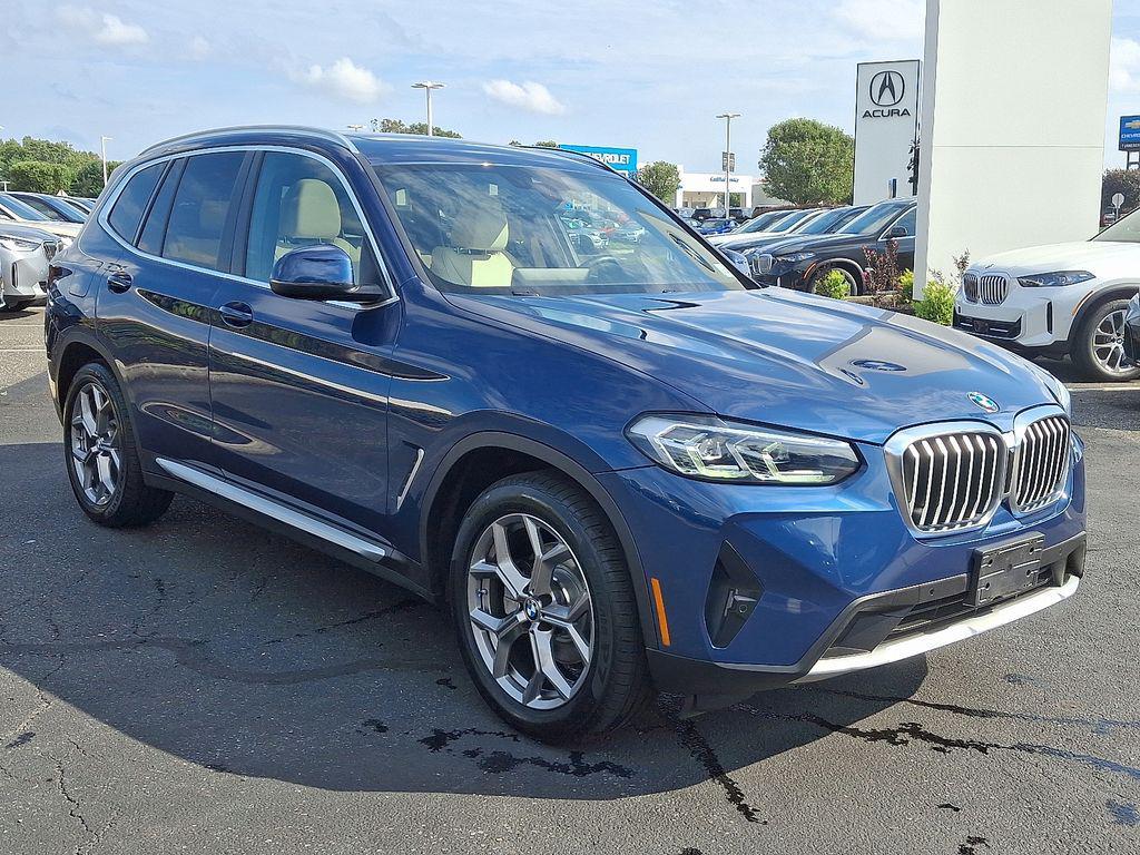 used 2022 BMW X3 car, priced at $34,849