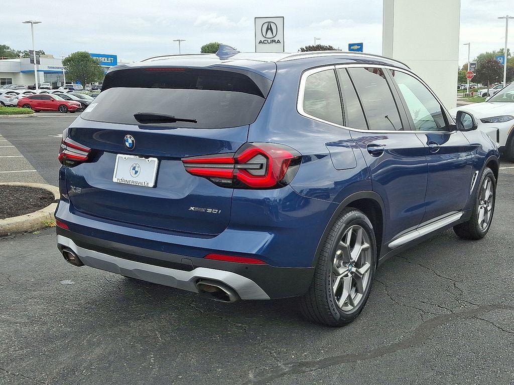 used 2022 BMW X3 car, priced at $34,750