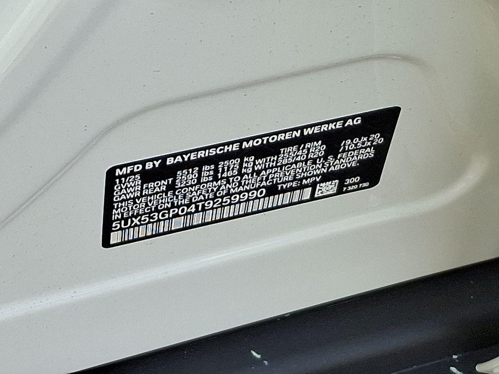 new 2026 BMW X3 car, priced at $56,725