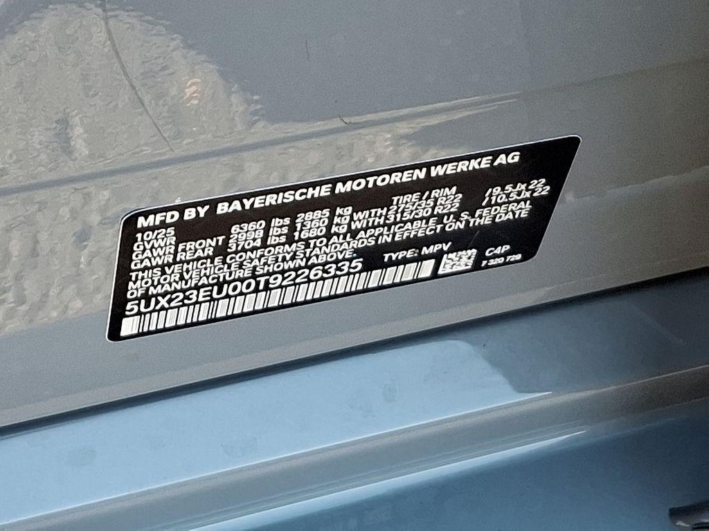 new 2026 BMW X5 car, priced at $81,100