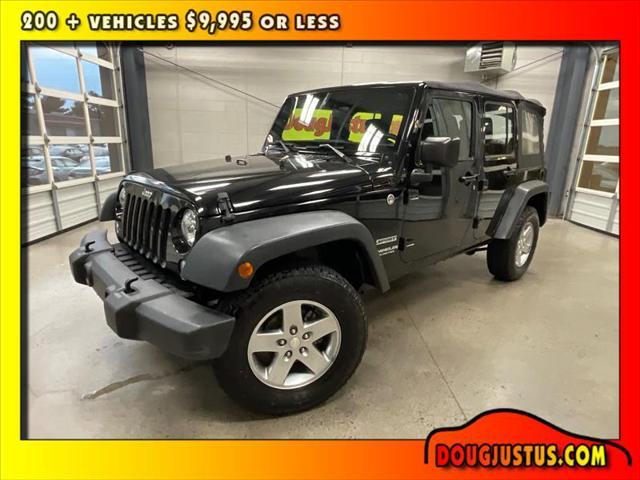 used 2015 Jeep Wrangler Unlimited car, priced at $17,995