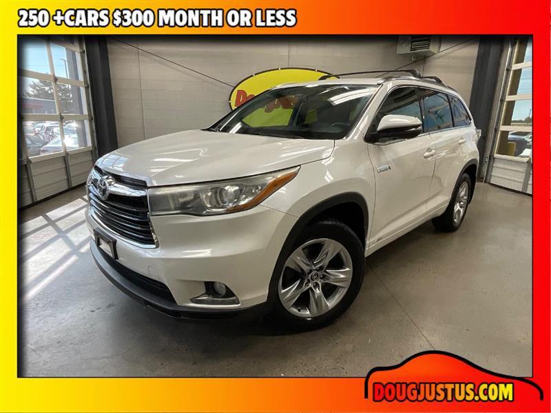 used 2016 Toyota Highlander Hybrid car, priced at $14,995
