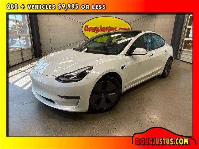 used 2021 Tesla Model 3 car, priced at $24,650