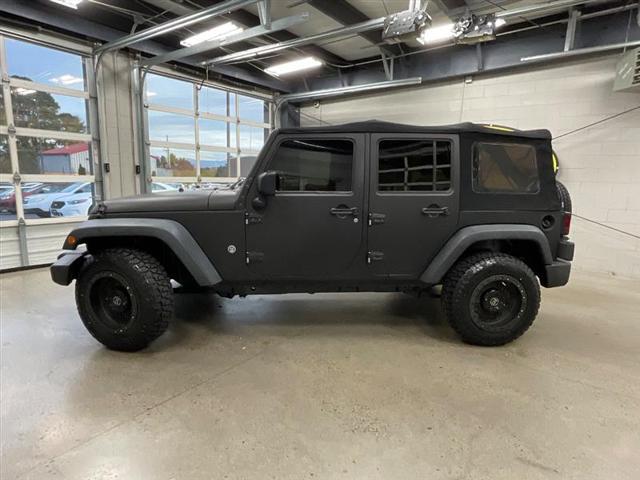 used 2017 Jeep Wrangler Unlimited car, priced at $15,500