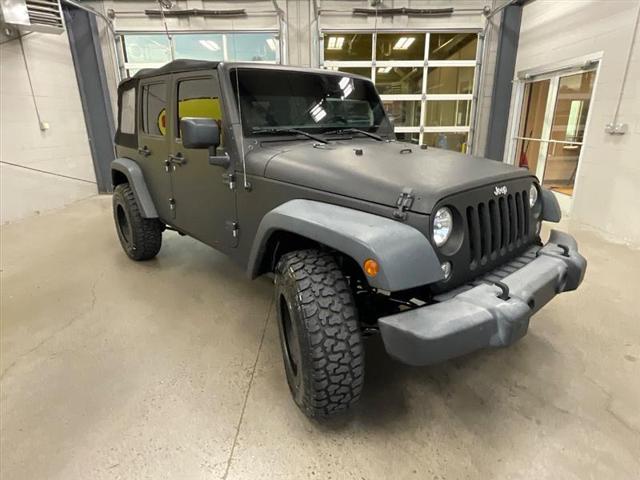 used 2017 Jeep Wrangler Unlimited car, priced at $15,500