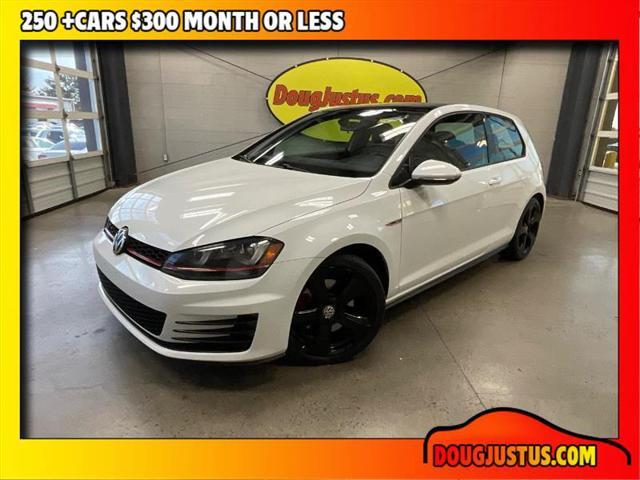 used 2015 Volkswagen Golf GTI car, priced at $12,850