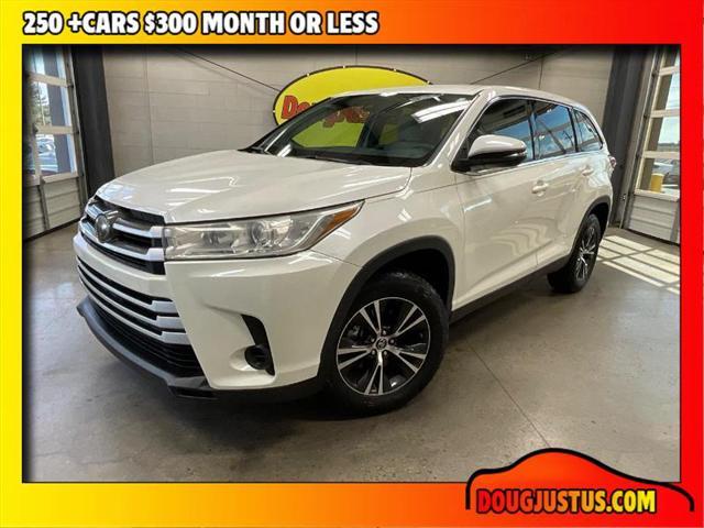 used 2019 Toyota Highlander car, priced at $22,500