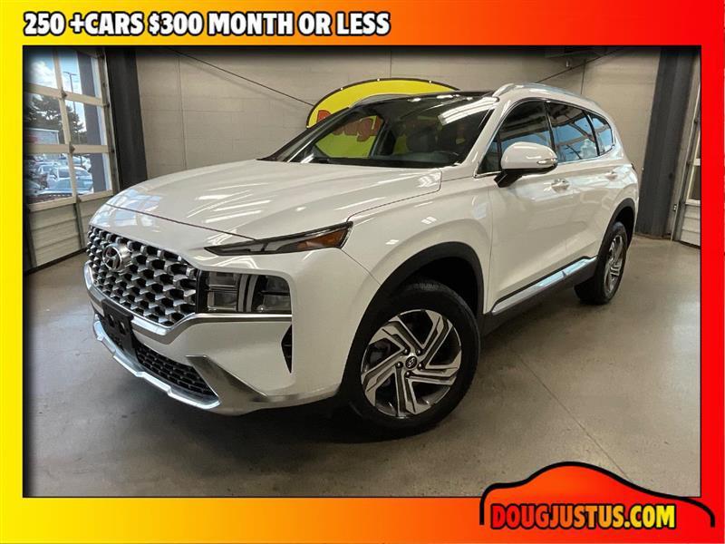 used 2022 Hyundai Santa Fe car, priced at $18,995