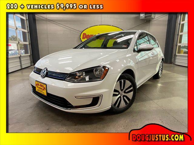 used 2016 Volkswagen e-Golf car, priced at $11,995