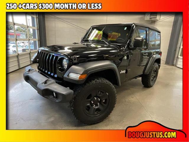 used 2018 Jeep Wrangler car, priced at $19,850