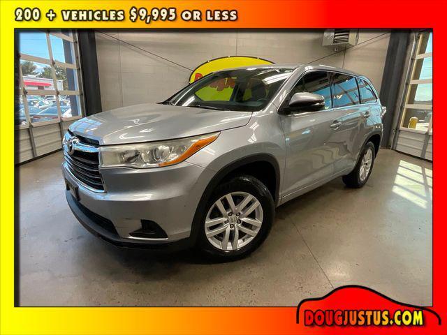 used 2014 Toyota Highlander car, priced at $13,995