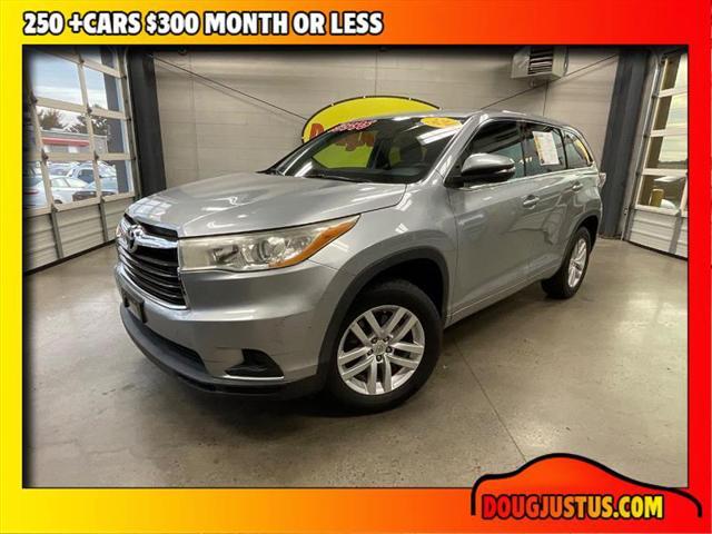 used 2014 Toyota Highlander car, priced at $13,995