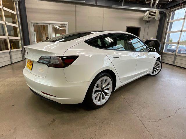 used 2022 Tesla Model 3 car, priced at $22,400