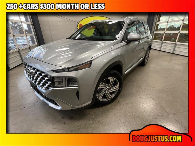 used 2021 Hyundai Santa Fe car, priced at $15,995