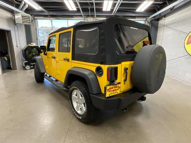 used 2015 Jeep Wrangler Unlimited car, priced at $13,995