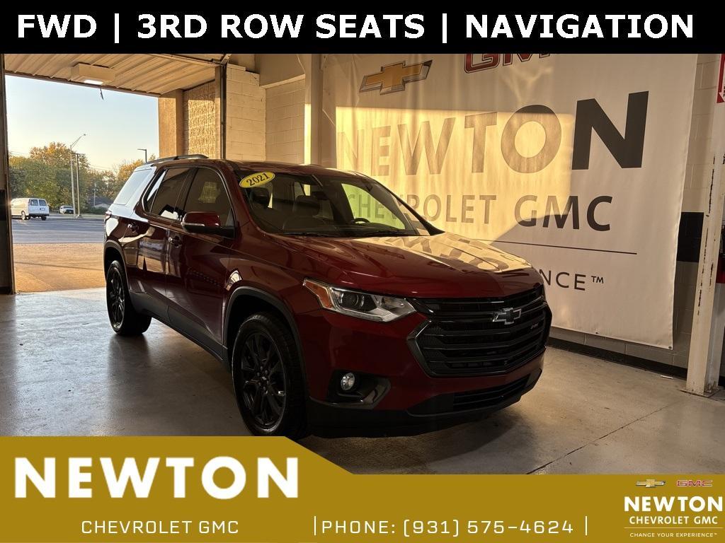 used 2021 Chevrolet Traverse car, priced at $20,867