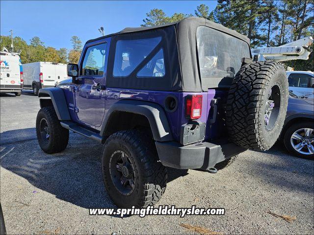 used 2017 Jeep Wrangler car, priced at $25,362