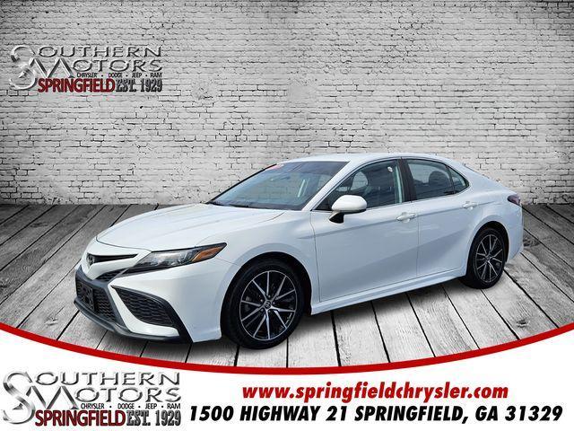 used 2021 Toyota Camry car, priced at $24,421